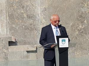 Namenu predali obnovljeno križišče in novo trško ploščad