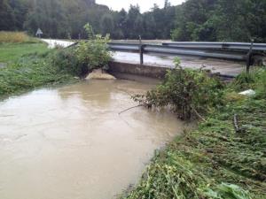 Poplave v noči iz 12.09.2014 na 13.09.2014 prizadele tudi našo občino