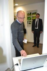 Prvi priklop na novo odprto širokopasovno omrežje narejen